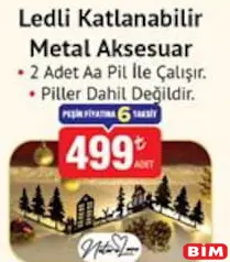 LEDLİ KATLANABİLİR METAL AKSESUAR fiyat ve kampanya bilgisi